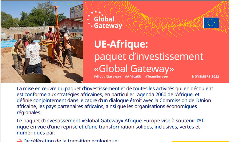 Fiche d'information Global Gateway